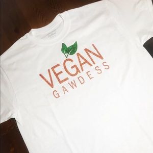 “Vegan Gawdess” t-shirt